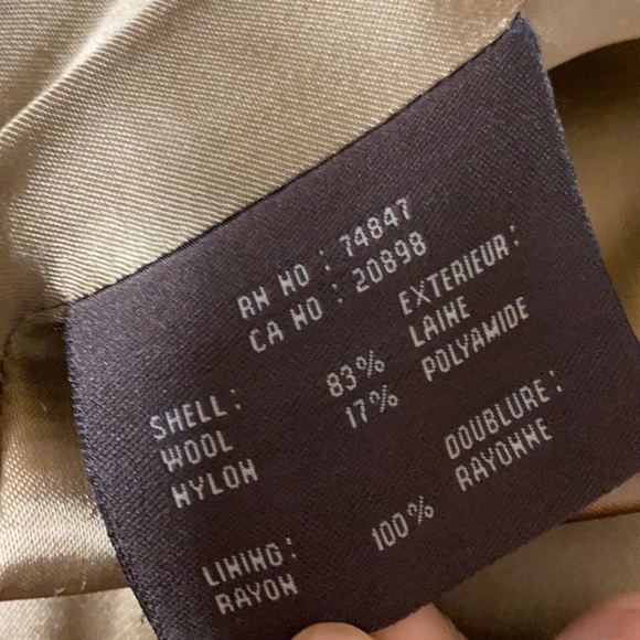 Marc New York Wool Coat 6 (but can fit 4 or even 2 loose) - Picture 8 of 9